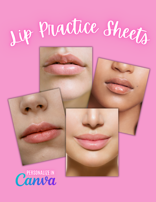 NEW Lip Practice Sheets